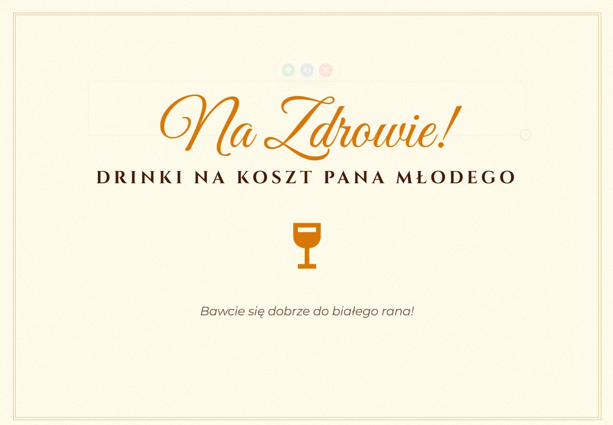 Karta Drinków na Wesele - Strona 3