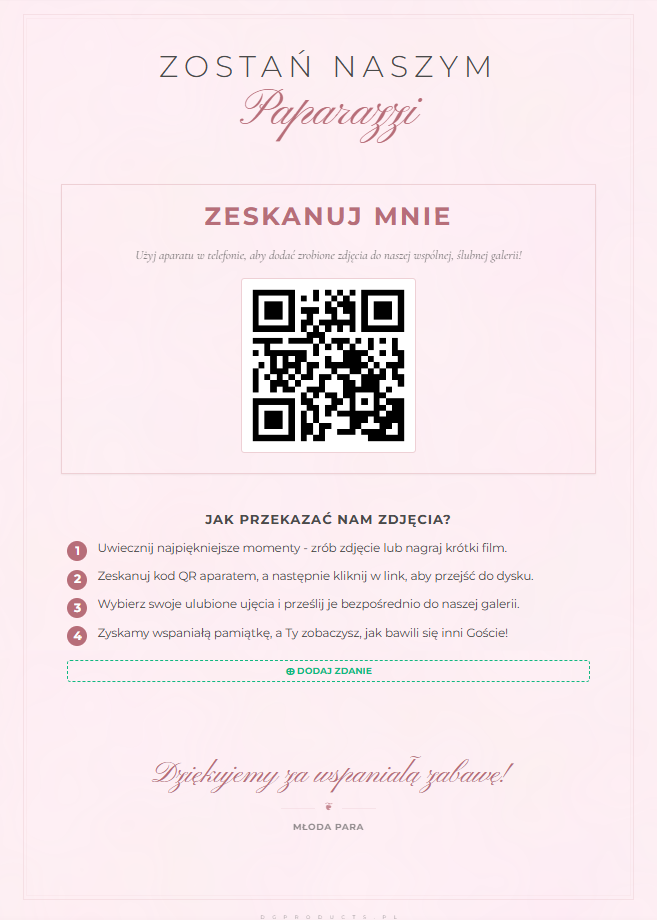 Weselny Kod QR